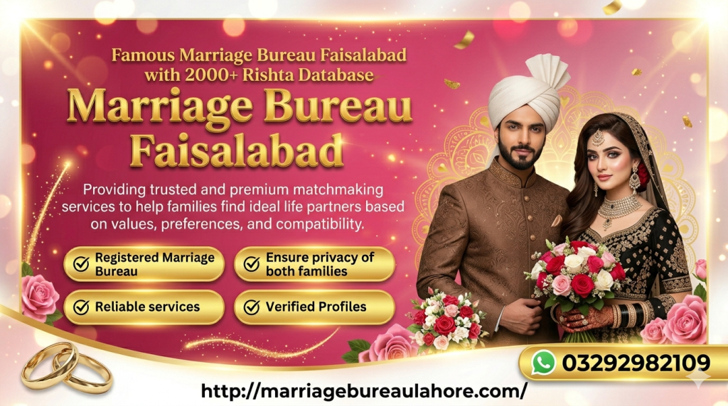 Marriage Bureau Faisalabad