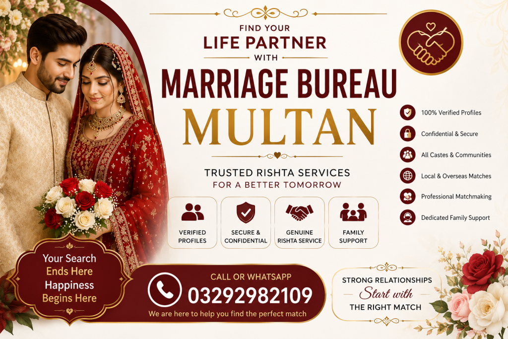 marriage bureau in multan
